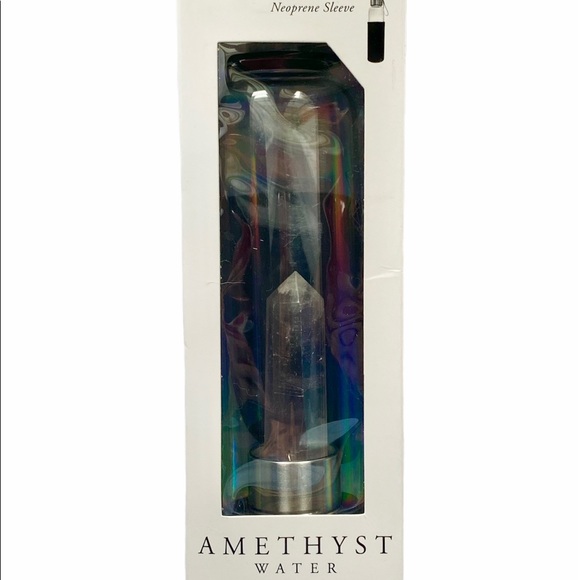 Lifestyle Amethyst Crystal Elixir Water Bottle - Picture 3 of 3
